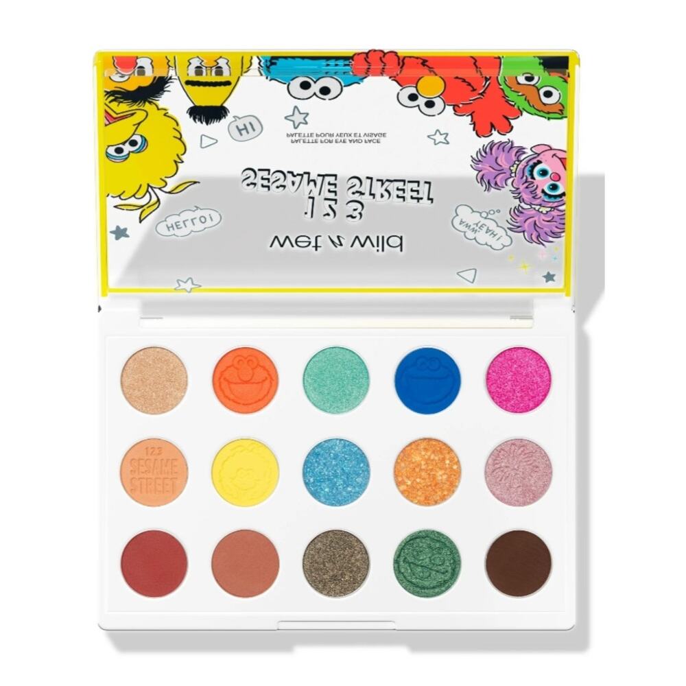 SESAME STREET Limited Edition WET n WILD Makeup EYESHADOW Palette NEW GIFT
